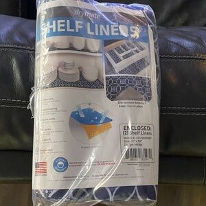 Blue Shelf Liners